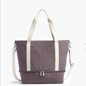 The deluxe Catalina tote in washed canvas